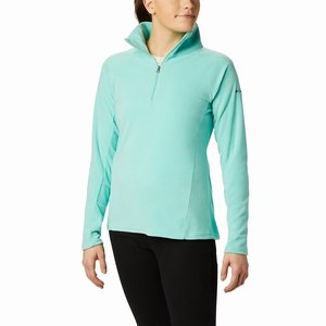 Columbia Glacial™ IV Half Zip Skinna Dam LjusGröna (VMEZQ1609)